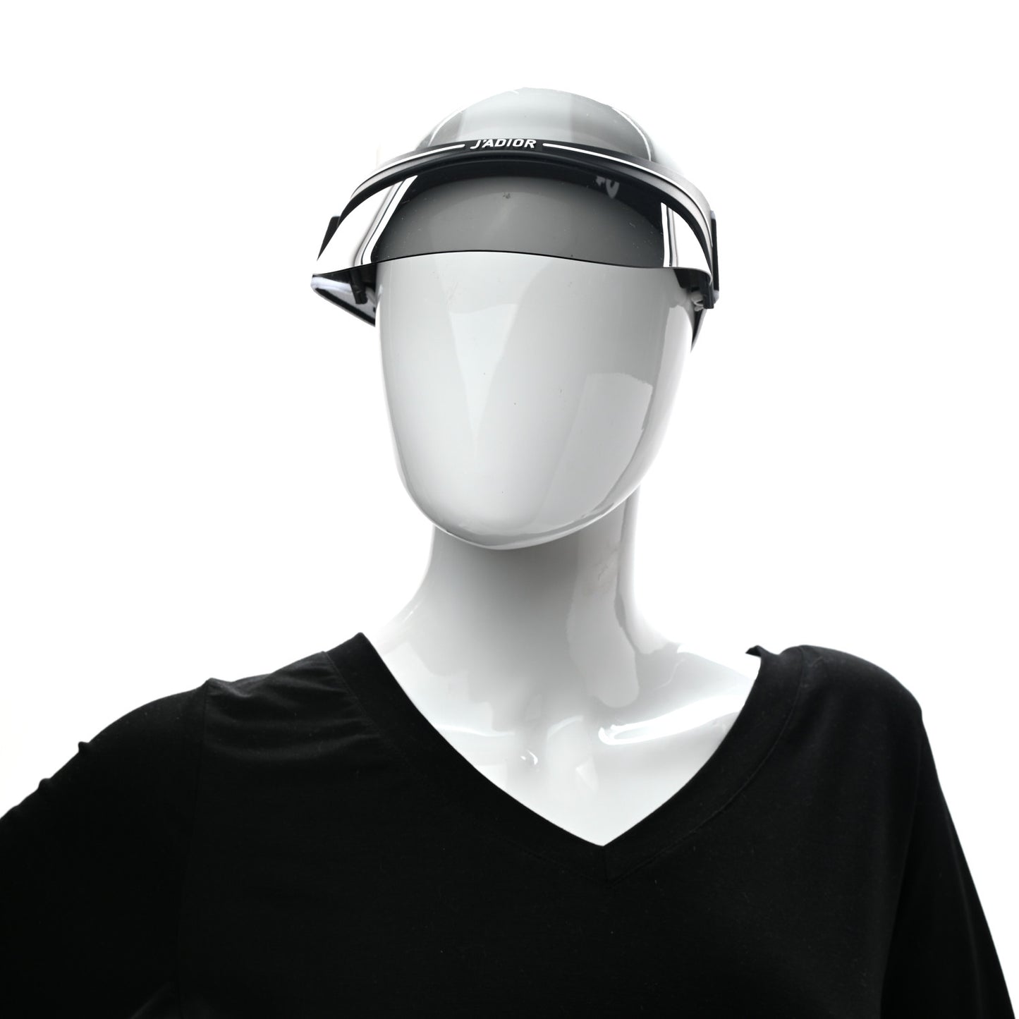 Mirrored DiorClub1 Sun Visor Black