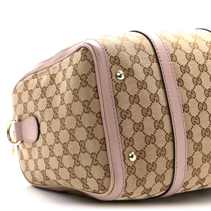 Gucci Monogram Medium Joy Boston Light Pink 9 of 11