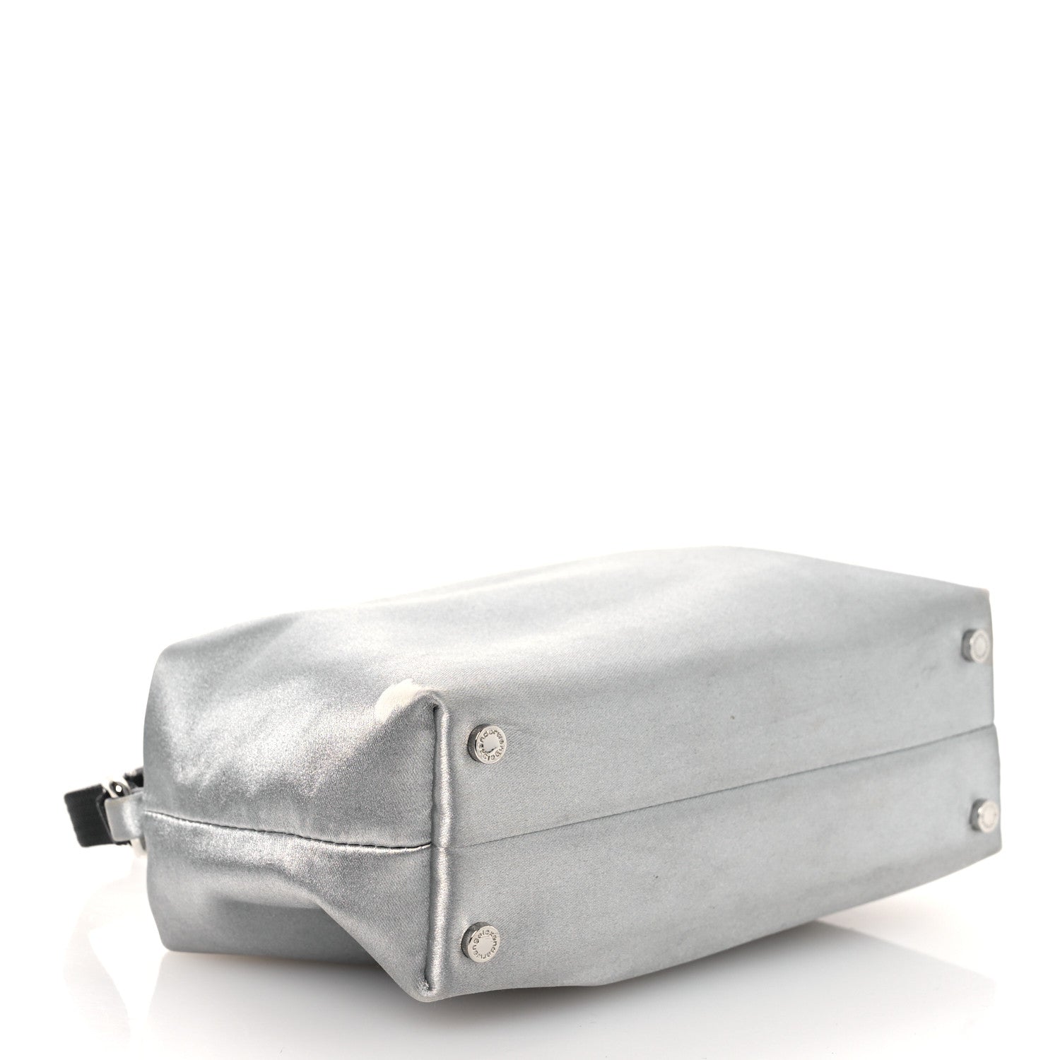 Alexander Wang Satin Crystal Heiress Pouch Silver 4 of 14