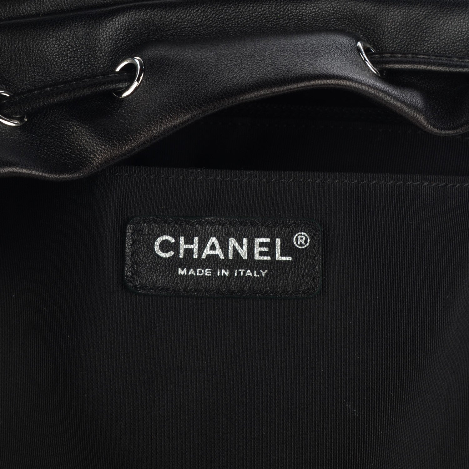 Chanel Lambskin Quilted Large Urban Spirit Backpack Black 6 of 7