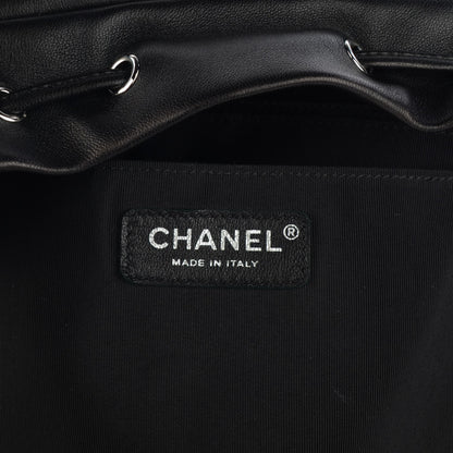 Chanel Lambskin Quilted Large Urban Spirit Backpack Black 6 of 7