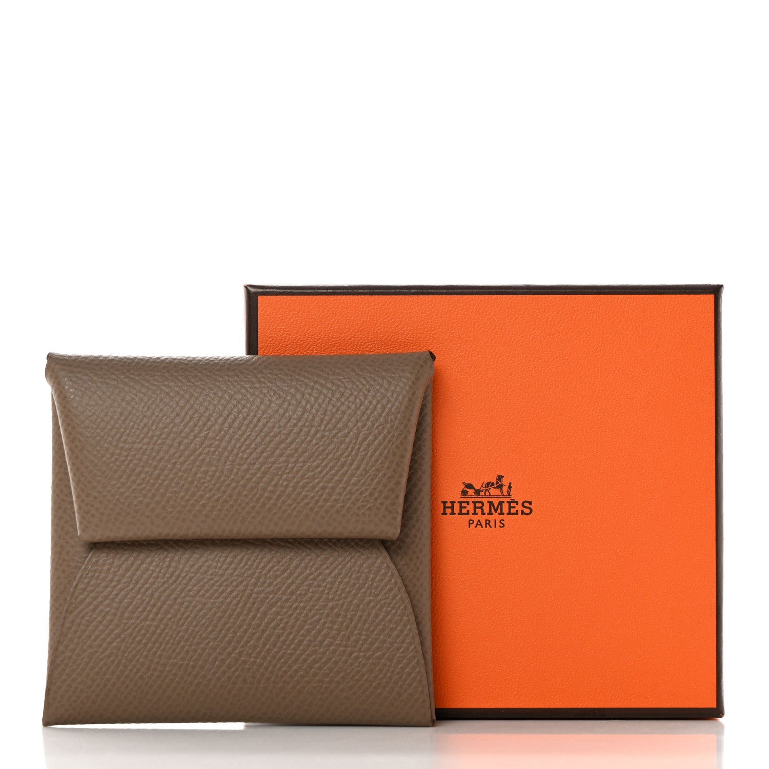 Hermes Epsom Bastia Coin Purse Etoupe 8 of 8