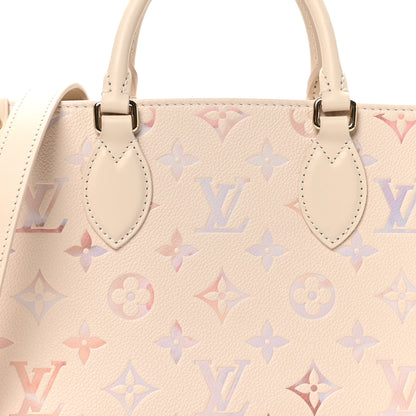 Louis Vuitton Empreinte Monogram Onthego  PM Dream Cream 7 of 9