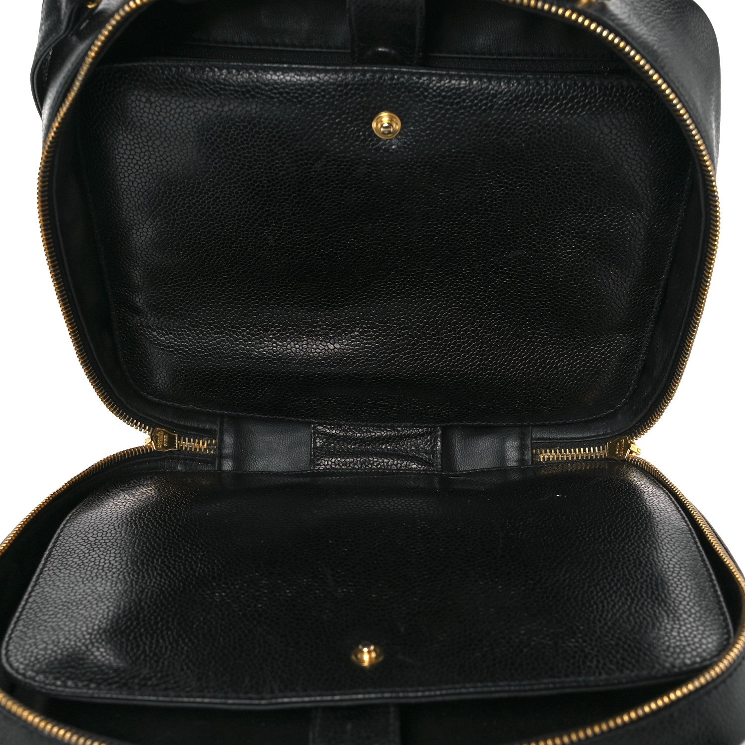 Chanel Caviar Timeless CC Vanity Case Black 5 of 10