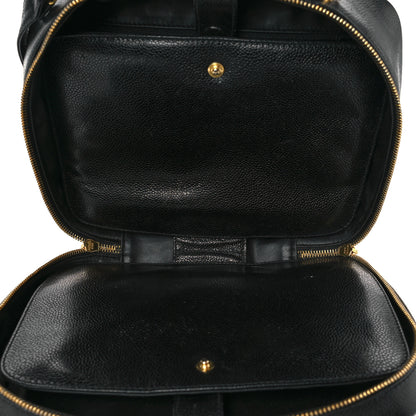 Chanel Caviar Timeless CC Vanity Case Black 5 of 10