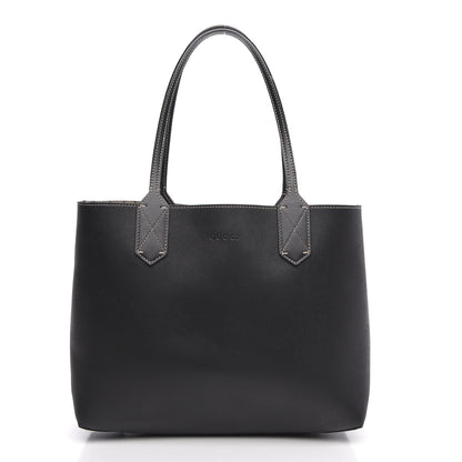 Gucci GG Supreme Monogram Small Reversible Tote Dark Brown 3 of 17