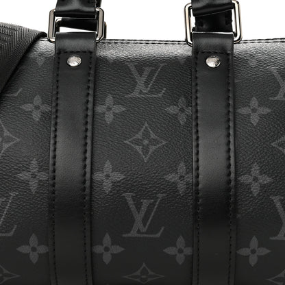Louis Vuitton Reverse Monogram Eclipse Keepall Bandouliere 25 7 of 14