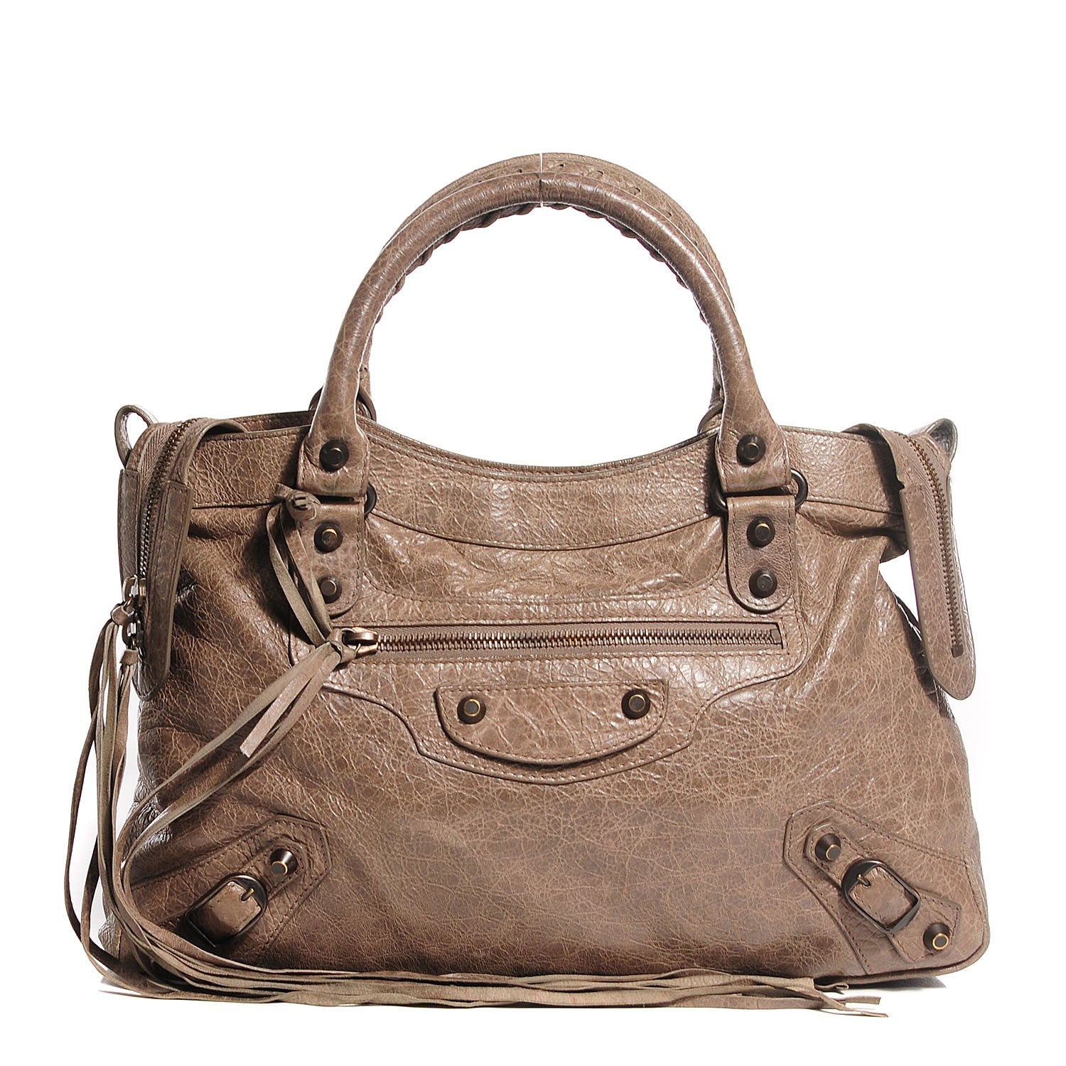 Balenciaga Agneau Classic Hardware Town Gris Poivre 1 of 14