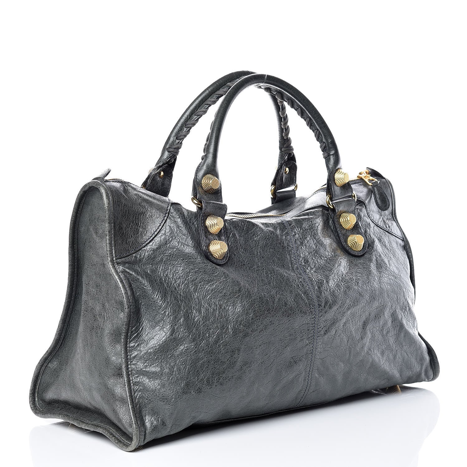 Balenciaga Agneau Giant 21 Gold Hardware Work Anthracite 3 of 17
