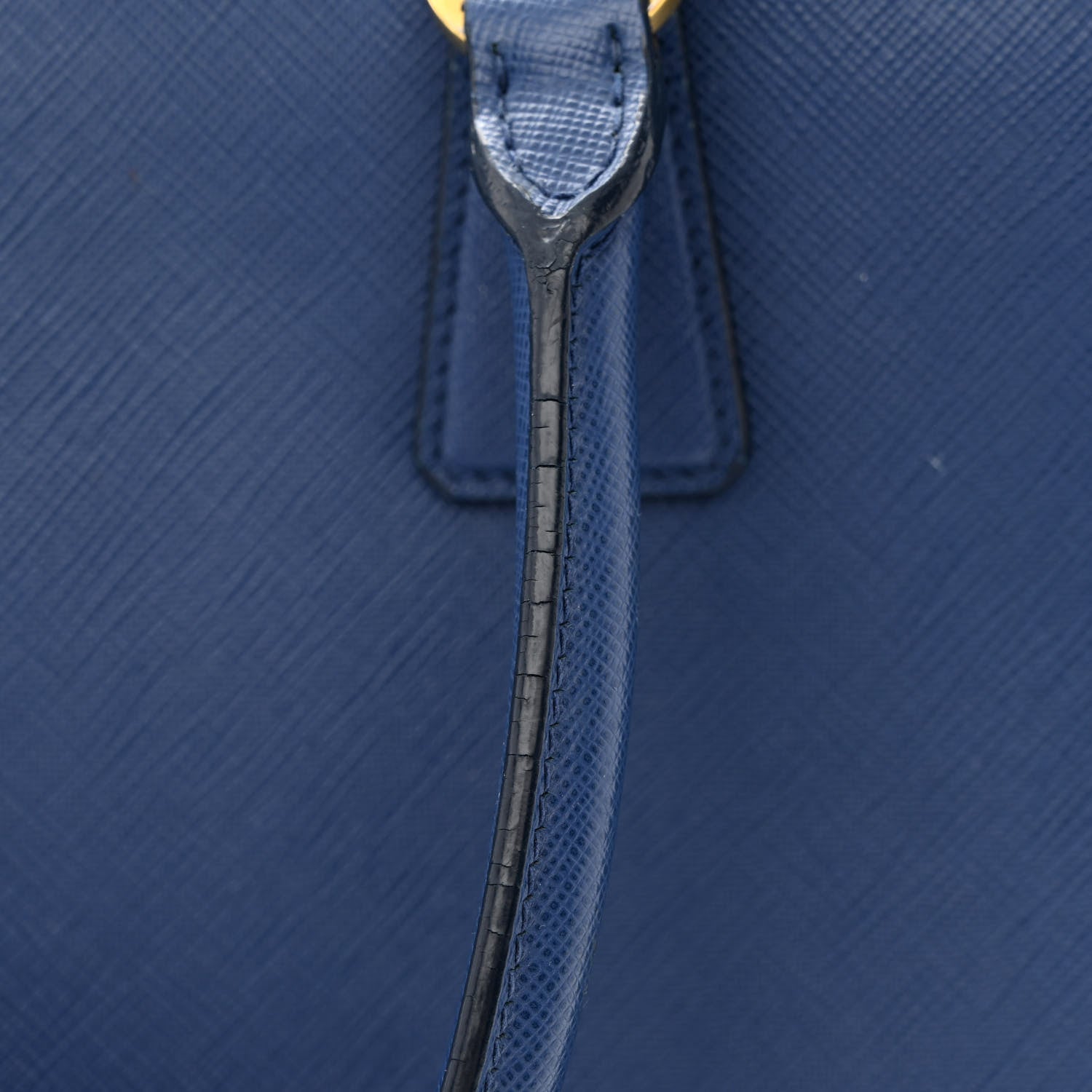 Prada Saffiano Lux Medium Double Zip Tote Bluette 19 of 23