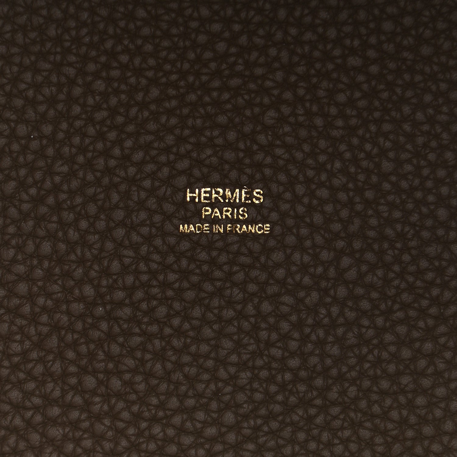 Hermes Taurillon Clemence Picotin Lock 22 MM Etoupe 6 of 9