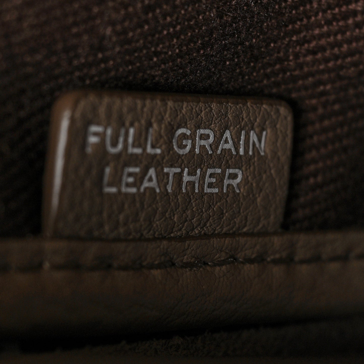 Grained Calfskin Small The Tote Bag Taupe
