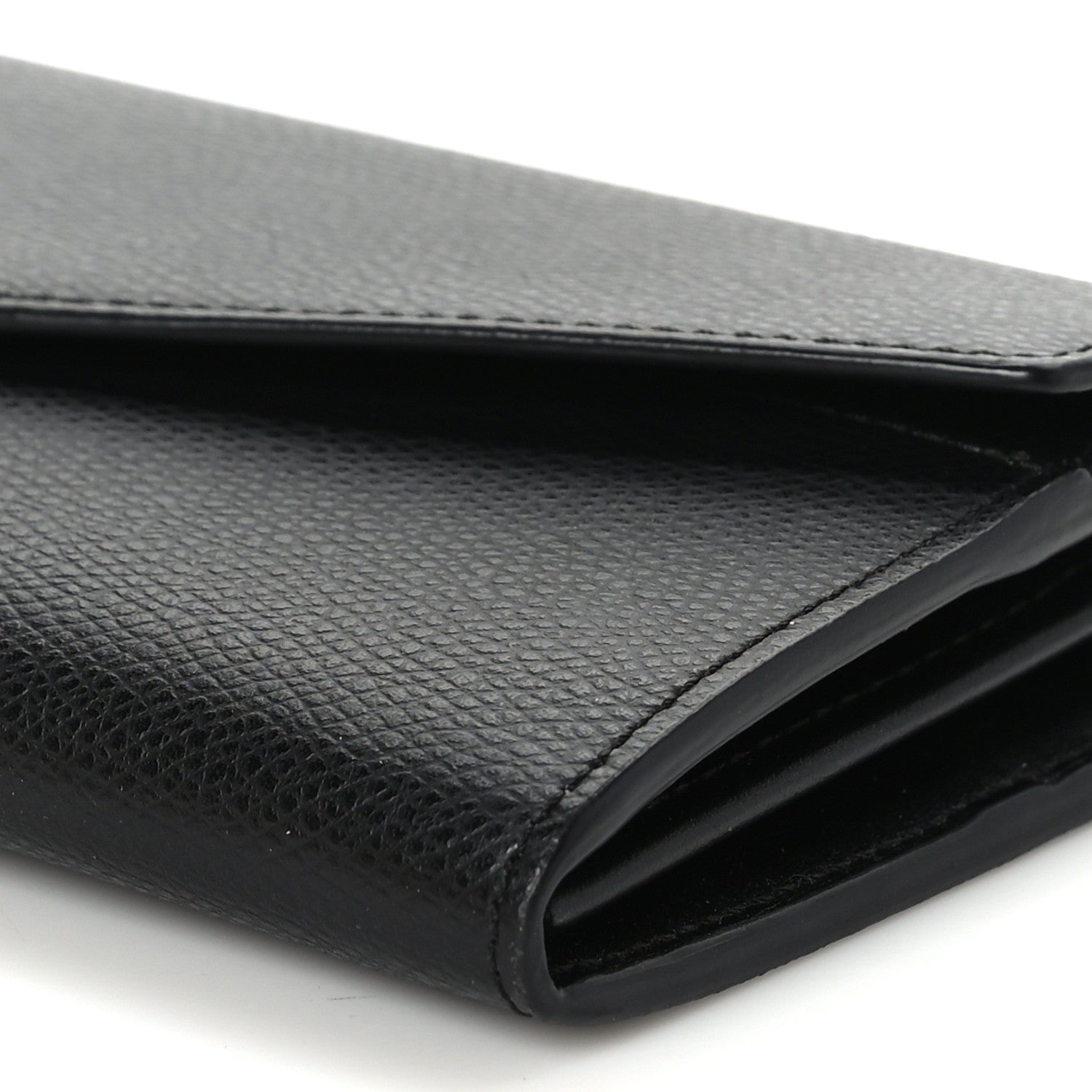 Fendi Vitello Cruise F is Fendi Continental Envelope Wallet On Chain Black 9 of 9