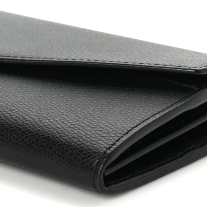 Fendi Vitello Cruise F is Fendi Continental Envelope Wallet On Chain Black 9 of 9