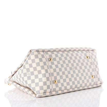 Louis Vuitton Damier Azur Artsy MM 3 of 11