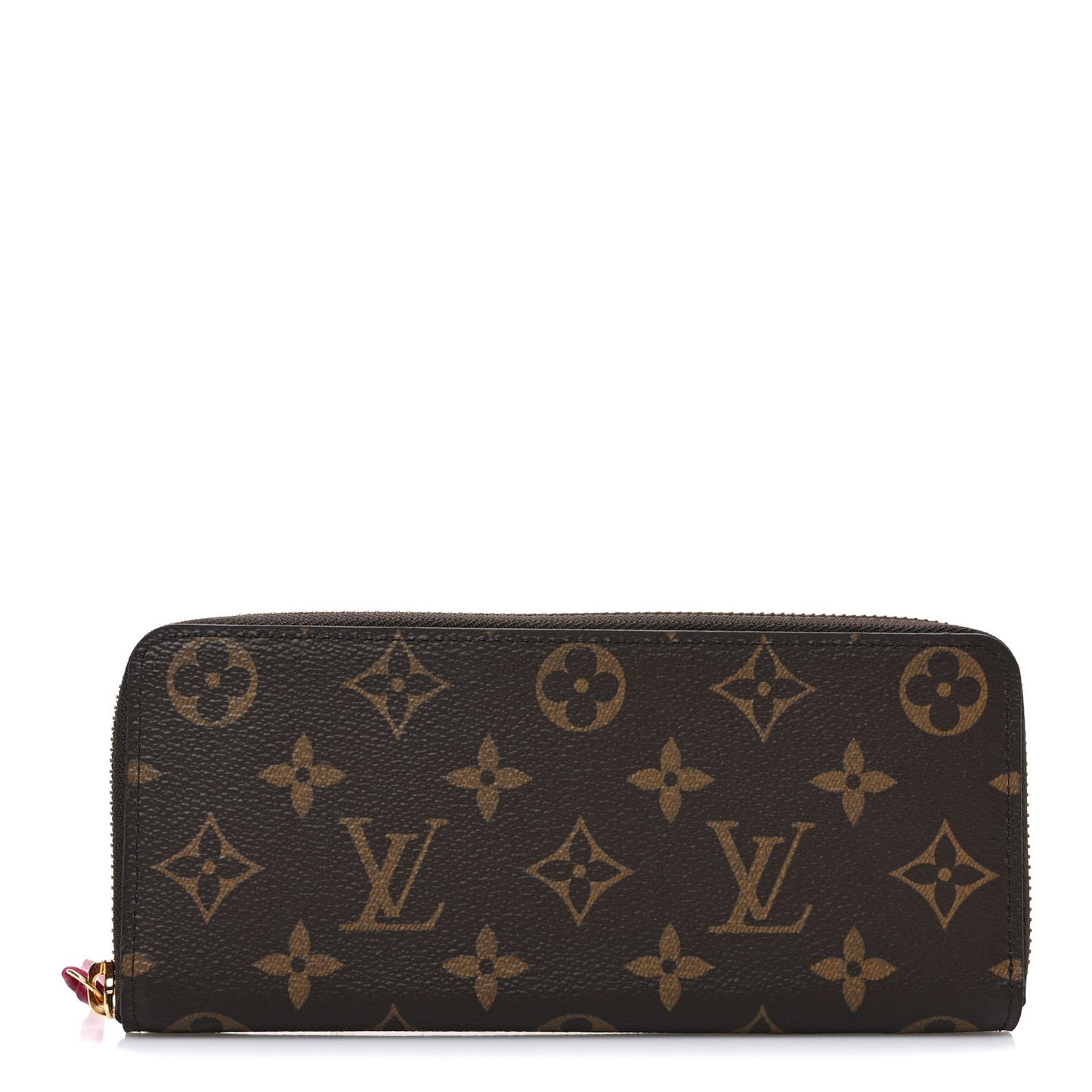 Monogram Clemence Wallet Fuchsia