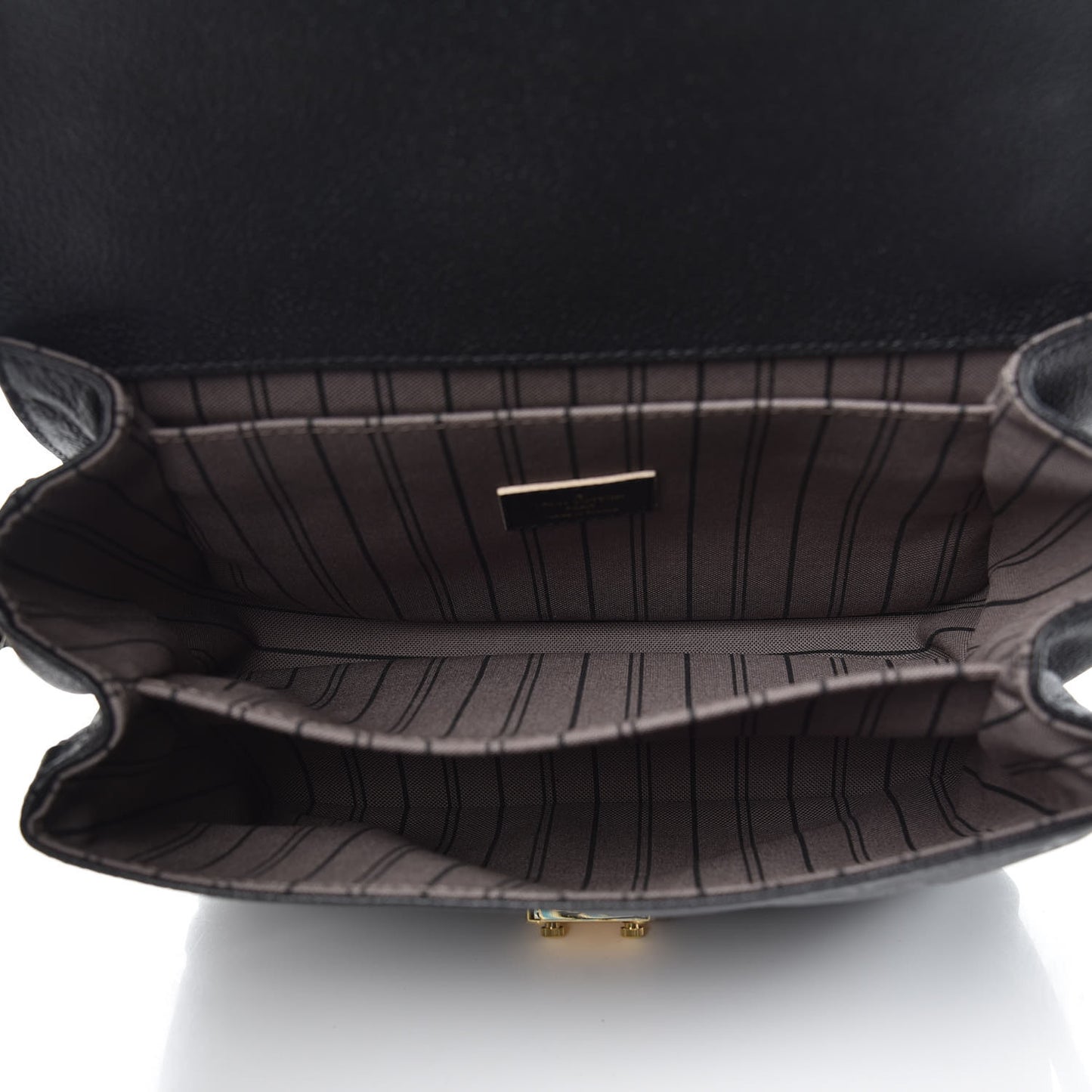 Empreinte Braided Pochette Metis Black