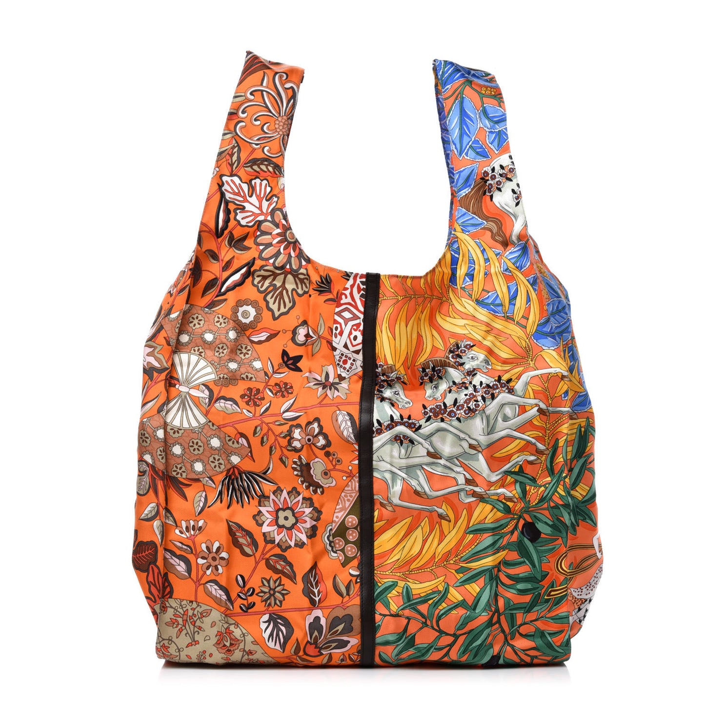Silk Petit H Shopping Bag