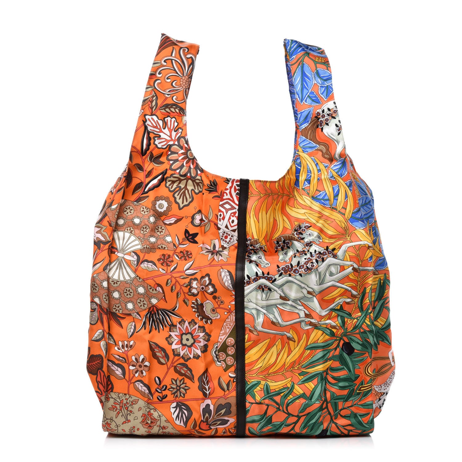 Hermes Silk Petit H Shopping Bag 1 of 10
