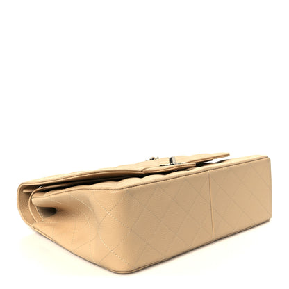 Chanel Caviar Quilted Jumbo Double Flap Beige 4 of 12