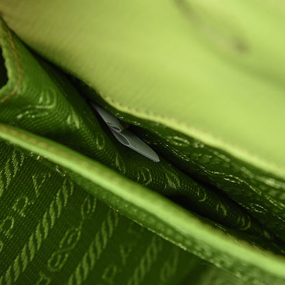 Prada Saffiano Watermelon Print Shoulder Bag Erba 7 of 11