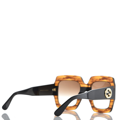 Gucci Square Frame GG0178S Sunglasses Havana 4 of 7