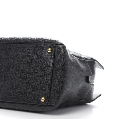 Chanel Caviar Quilted Petit Timeless Tote PTT Black 9 of 11
