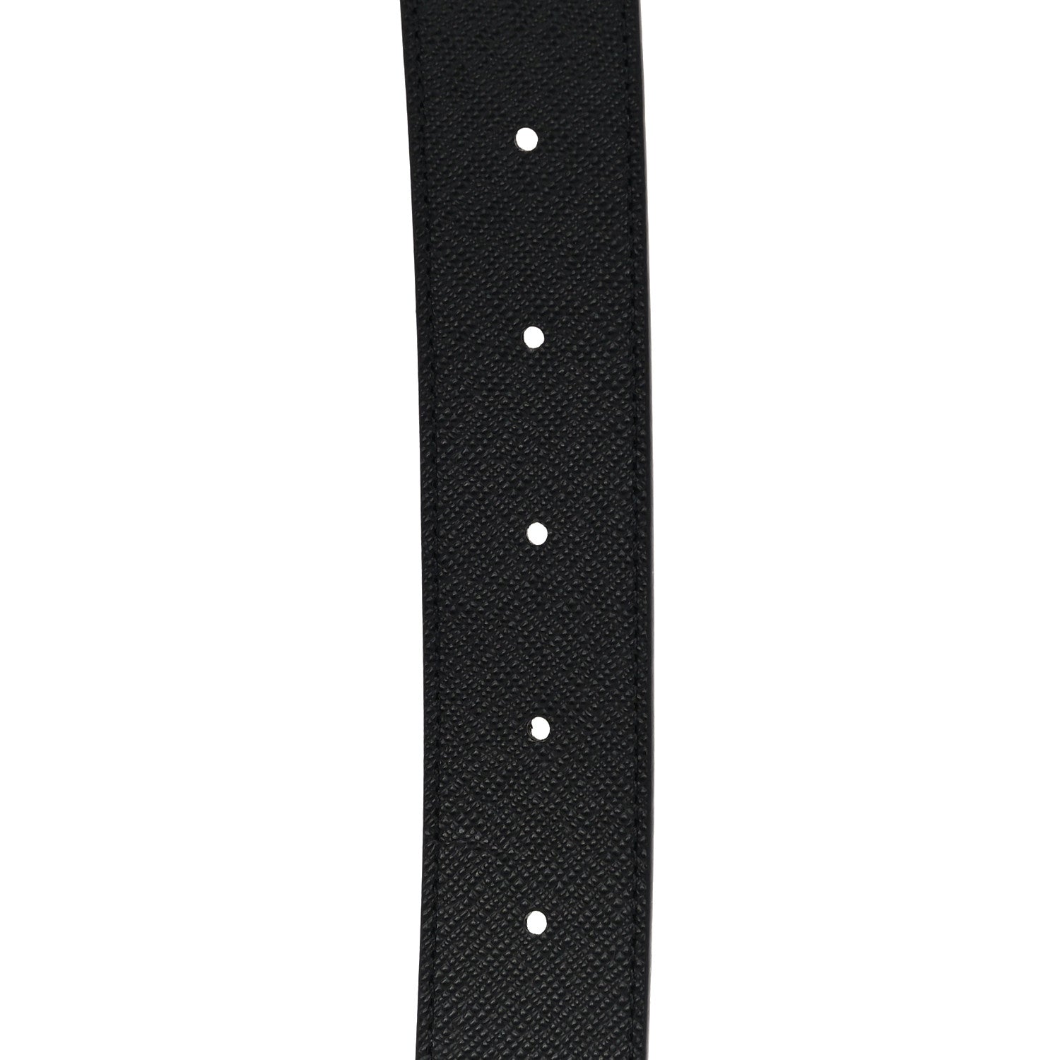 Louis Vuitton Calfskin Monogram 30mm LV Initiales Reversible Belt 80 32 Black 7 of 9