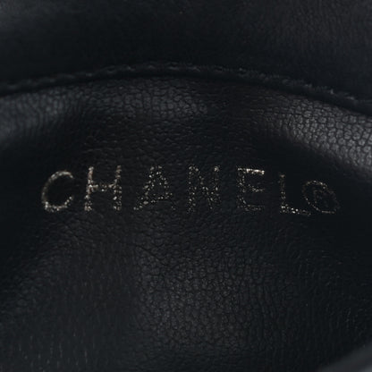 Chanel Lambskin CC Flap Waist Chain Belt Bag Black 6 of 15