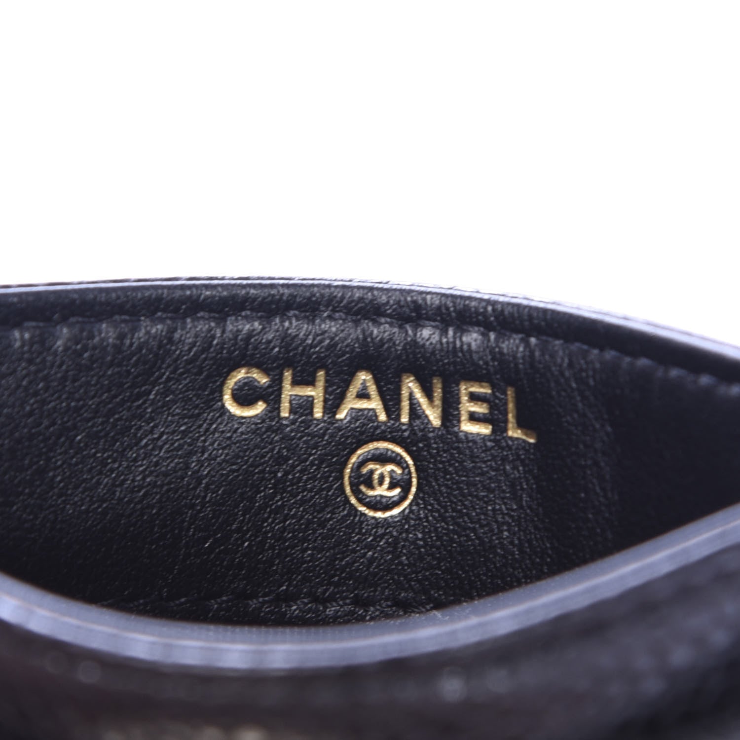 Chanel Caviar Quilted Boy Card Holder Black 6 of 8
