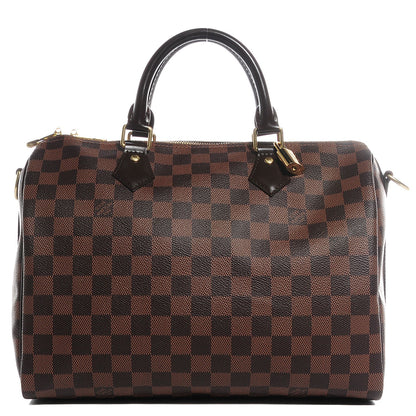 Louis Vuitton Damier Ebene Speedy Bandouliere 30 1 of 8