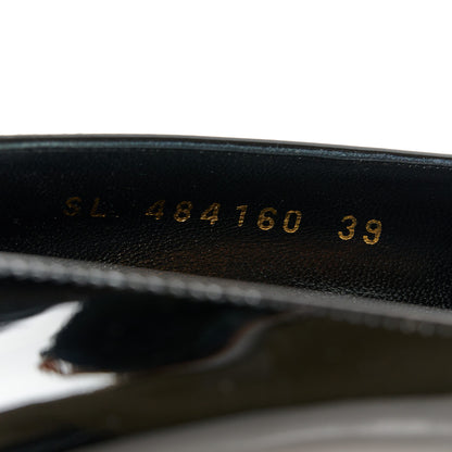 Saint Laurent Patent Opyum 85 Pumps 39 Black 9 of 10