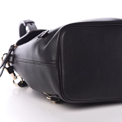 Chloe Suede Calfskin Small Faye Backpack Black 9 of 11