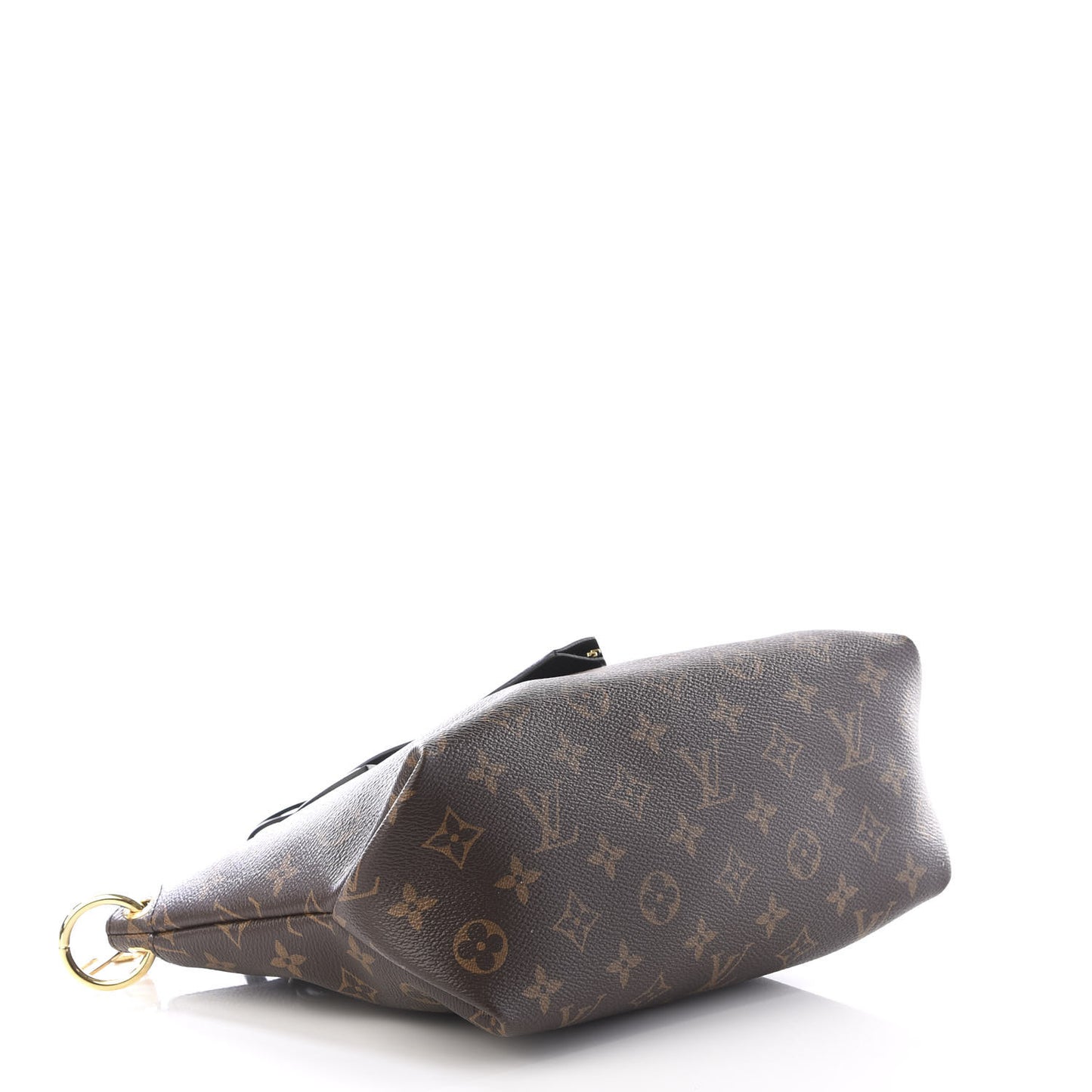 Monogram Flower Zipped Tote PM Black