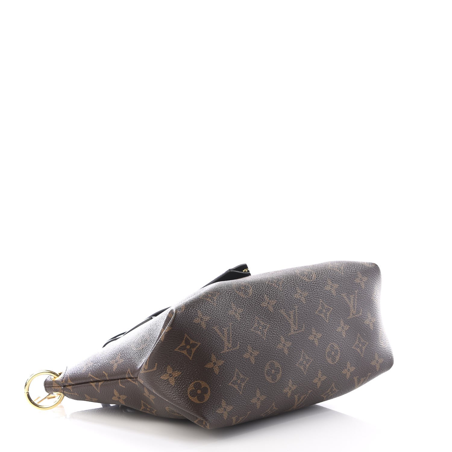 Louis Vuitton Monogram Flower Zipped Tote PM Black 3 of 9