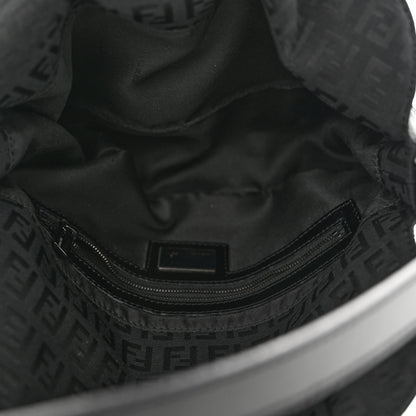 Fendi Zucchino Baguette Black 5 of 9