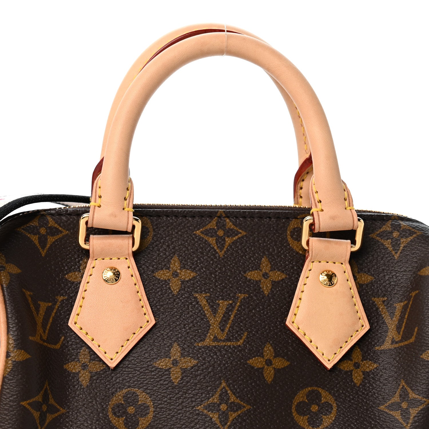 Louis Vuitton Monogram Speedy Bandouliere 20 Black 7 of 10