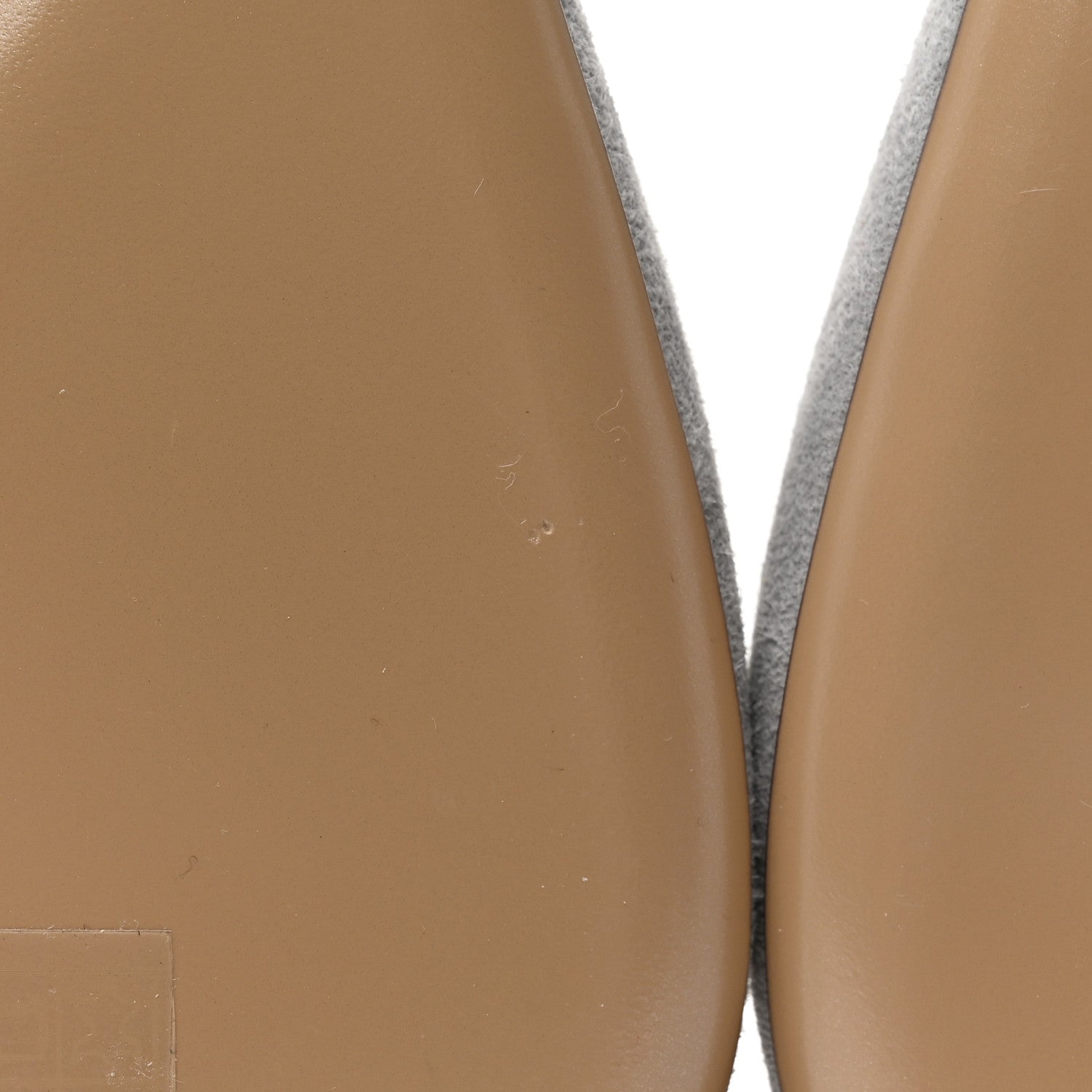Valentino Garavani Suede Rockstud Ankle Strap 100mm Pumps 40.5 Pastel Grey 11 of 11