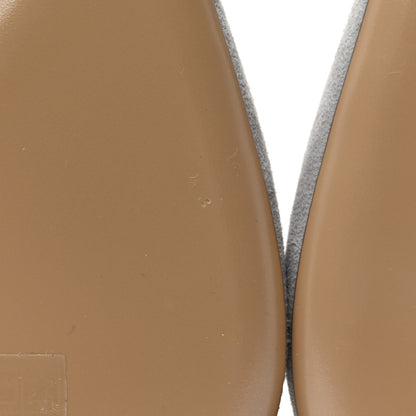 Valentino Garavani Suede Rockstud Ankle Strap 100mm Pumps 40.5 Pastel Grey 11 of 11