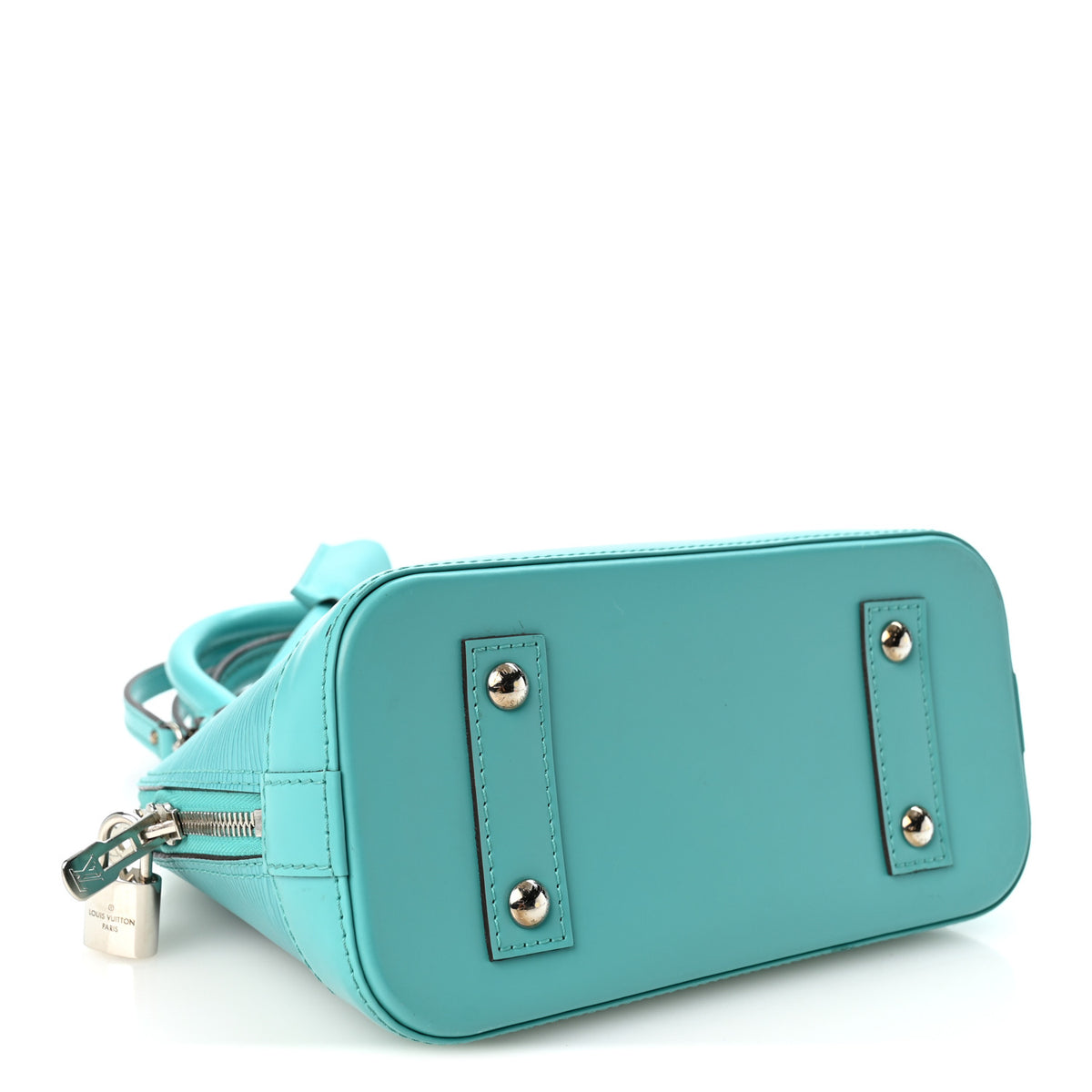 Louis Vuitton Epi Alma BB Turquoise 4 of 10