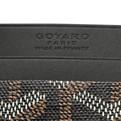 Goyard Goyardine Saint Sulpice Card Holder Black 6 of 7