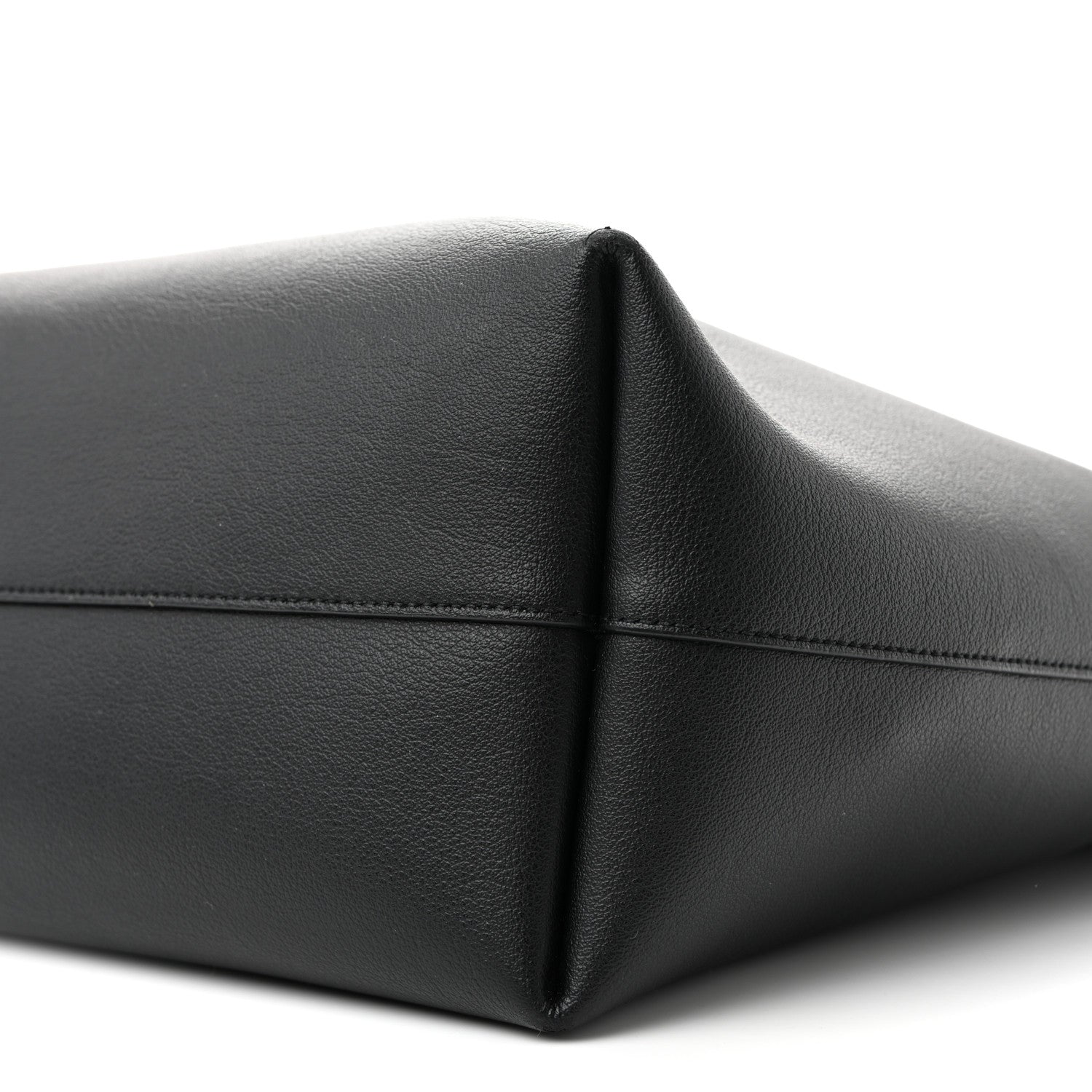 Saint Laurent Calfskin Large Shopping Tote Black 11 of 13