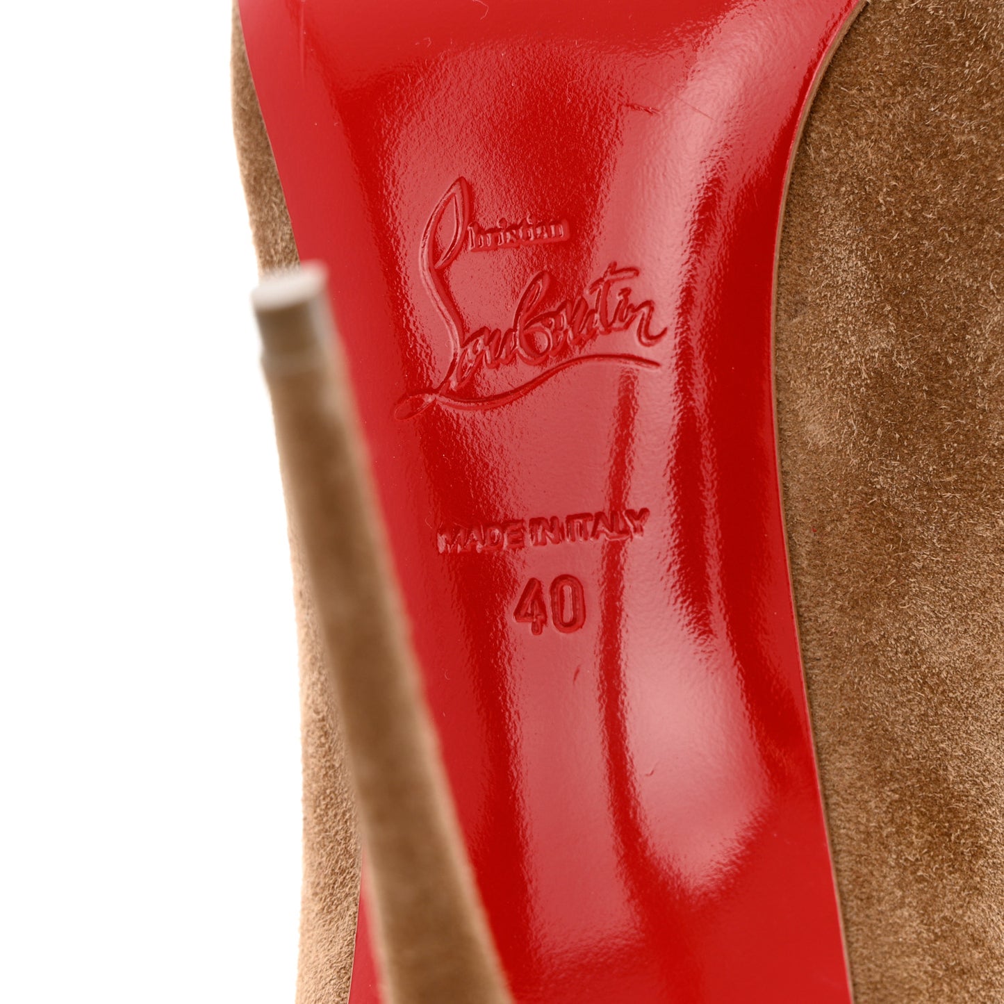 Suede Pigalle Follies 100 Pumps 40 Fennec