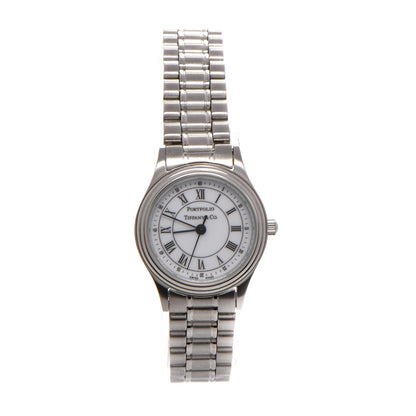 Tiffany Stainless Steel 24mm Portfolio Quartz Watch 1 of 8