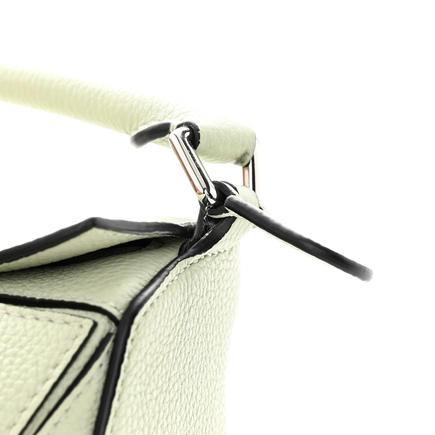 Calfskin Mini Puzzle Bag Light Celadon