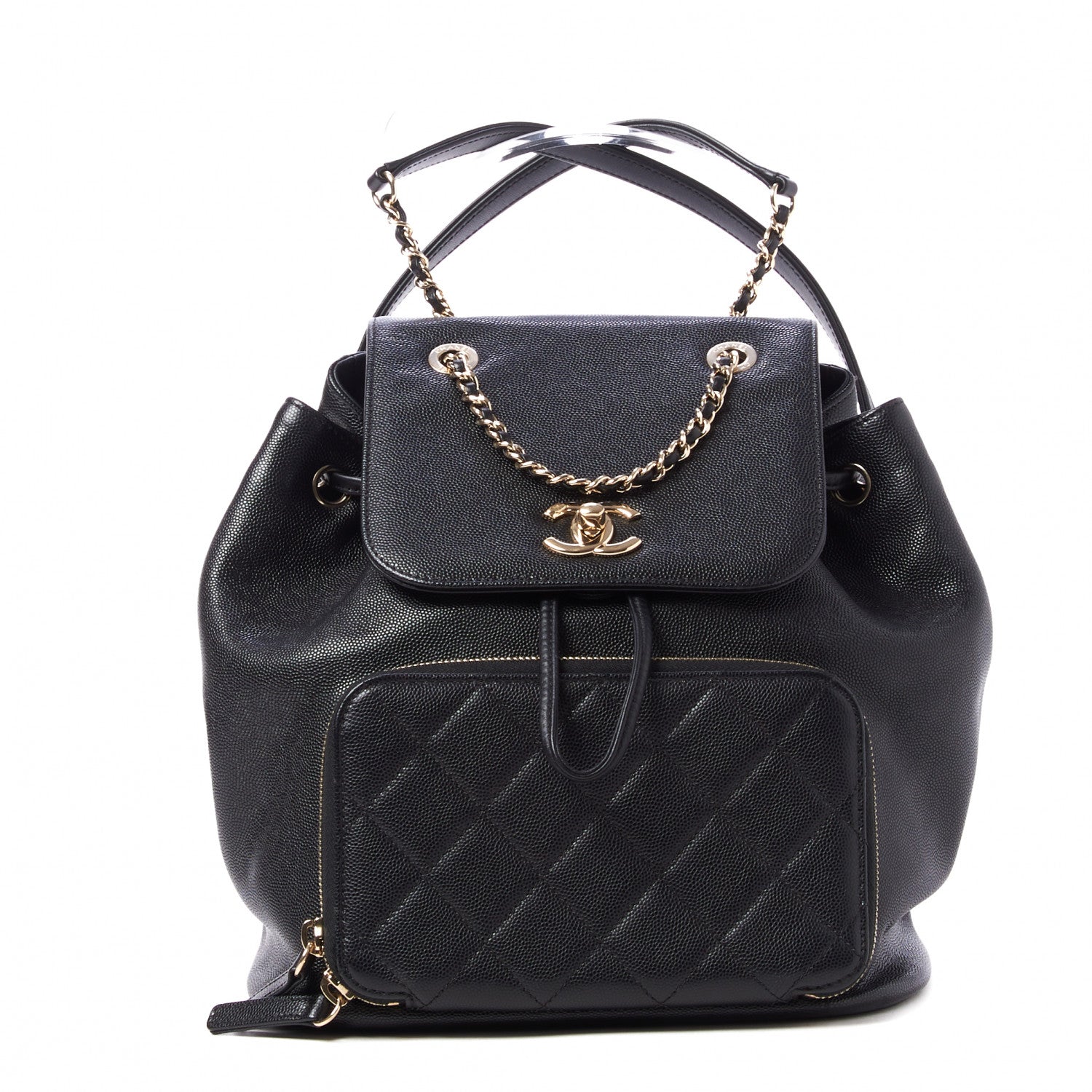 Chanel Caviar Quilted Business Affinity Backpack Black 1 of 11