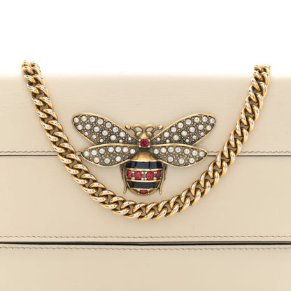 Gucci Calfskin Queen Margaret Chain Wallet Mystic White 7 of 15