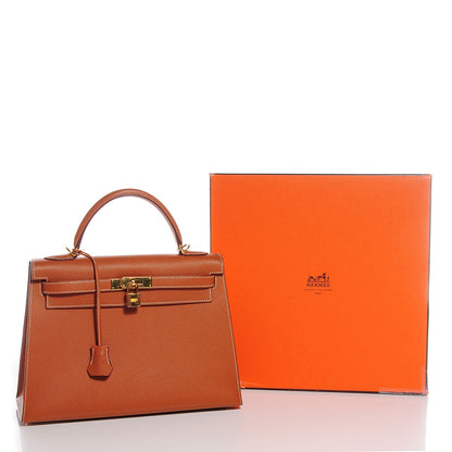 Hermes Epsom Kelly Sellier 32 Gold 25 of 25