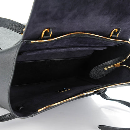 Celine Baby Grained Calfskin Mini Belt Bag Black 5 of 8