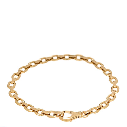 Cartier 18K Yellow Gold Meplat Link Chain Bracelet 2 of 4